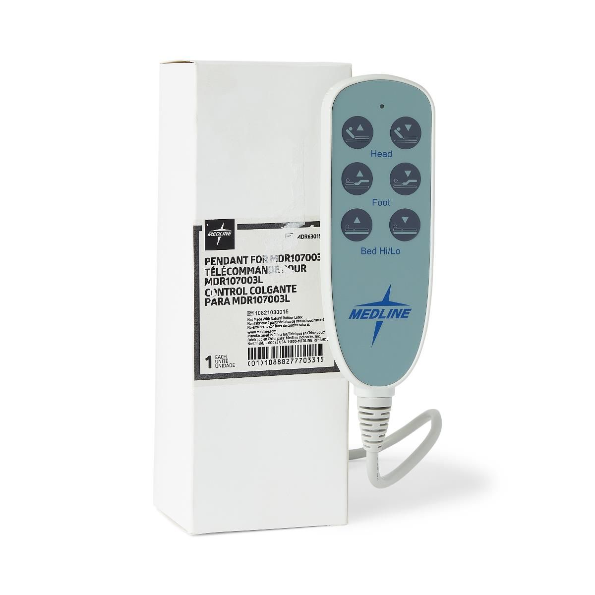 Medline Medlite Bed MDR107003L Control Pendant