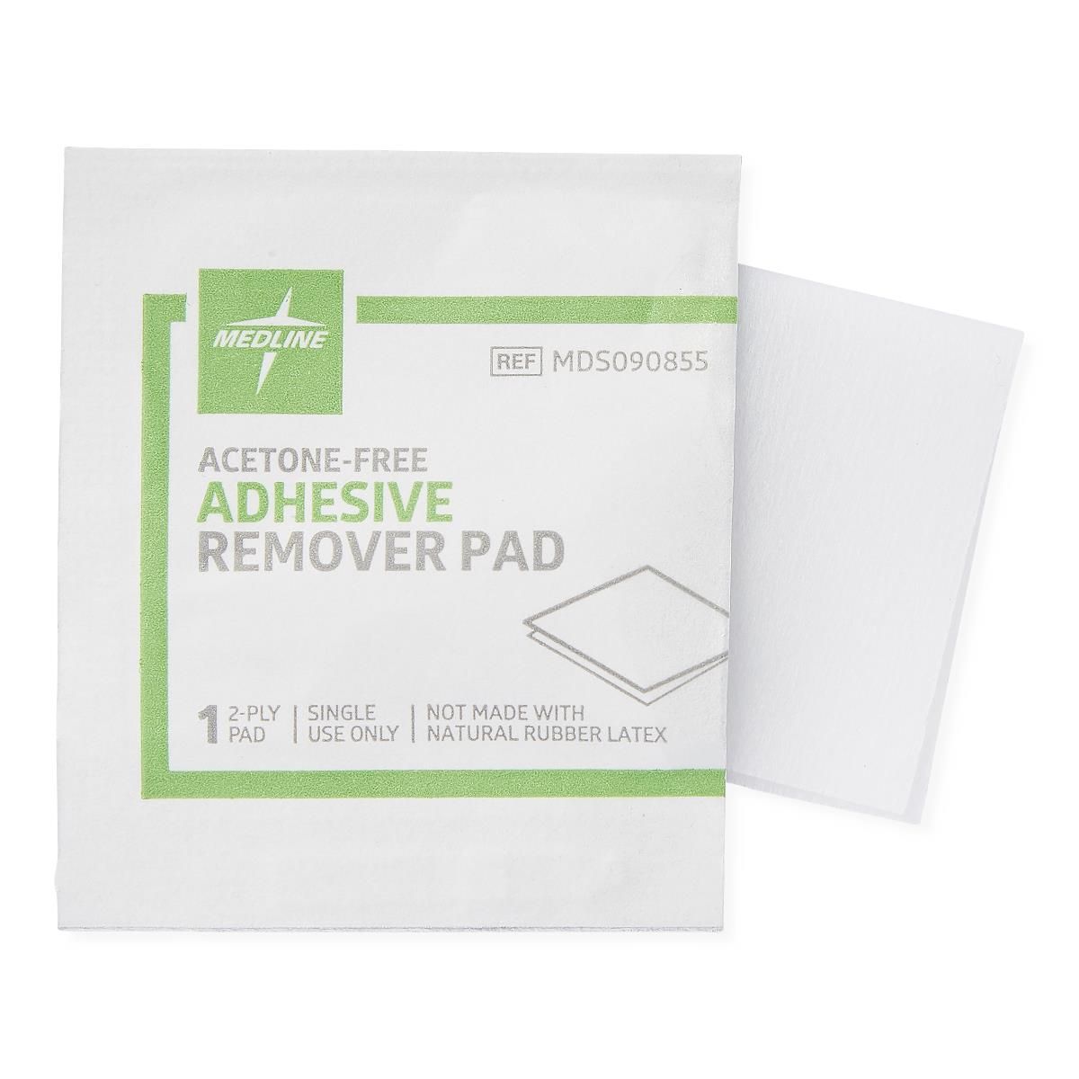 Medline Acetone-Free Medical Adhesive Remover Pad