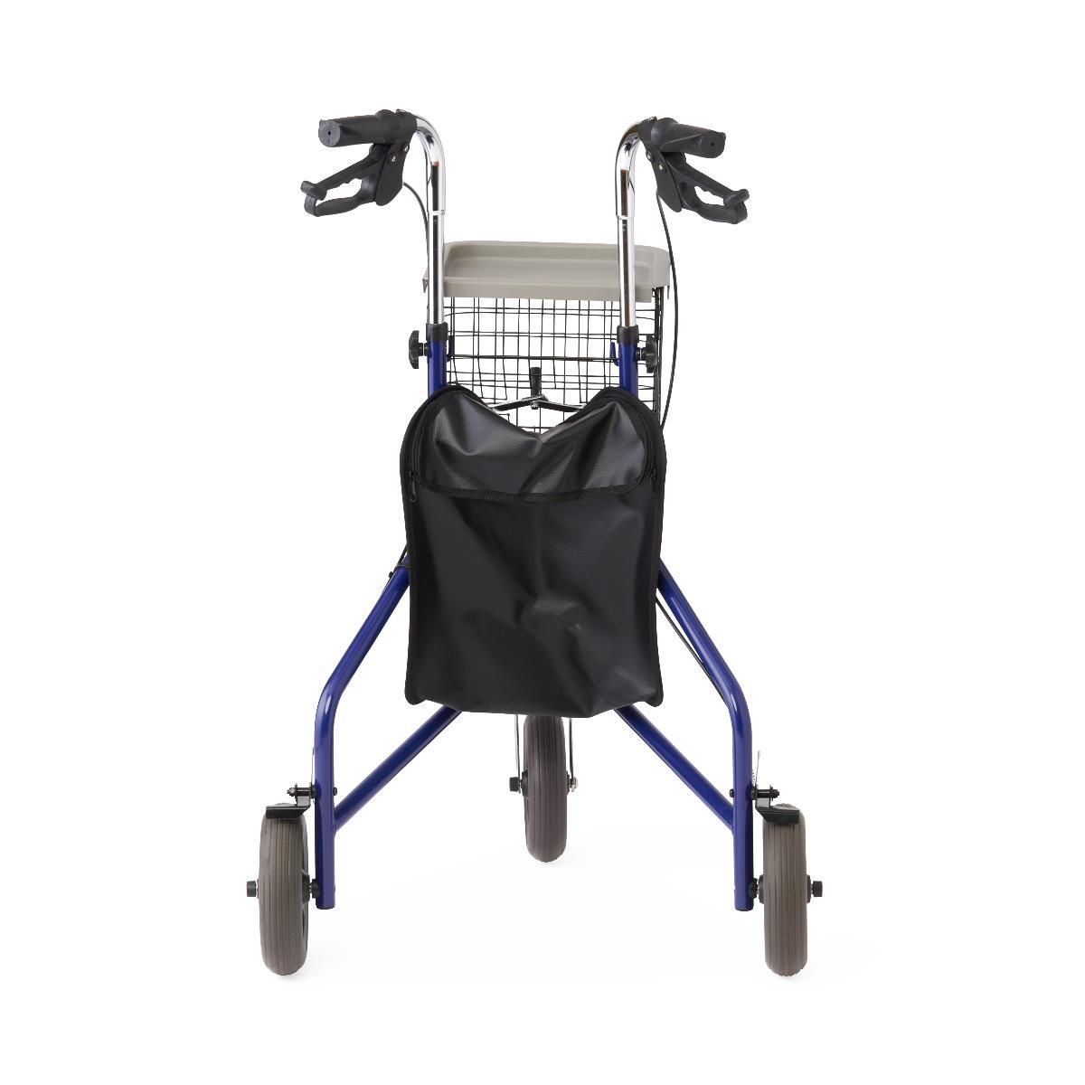 Medline 3-Wheel Steel Rollator