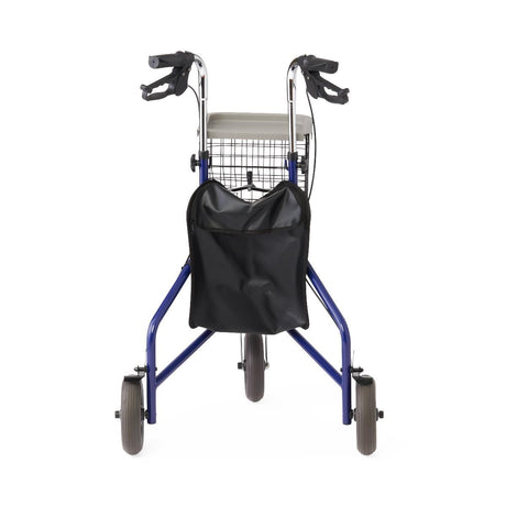 Medline 3-Wheel Steel Rollator