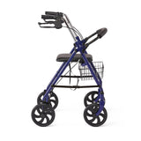 Medline Steel Rollator with 8in Wheels