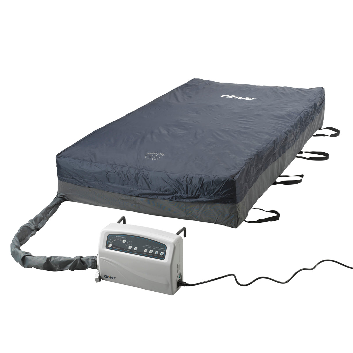 Système de remplacement de matelas à faible perte d'air bariatrique Med Aire Plus, 80" x 54"