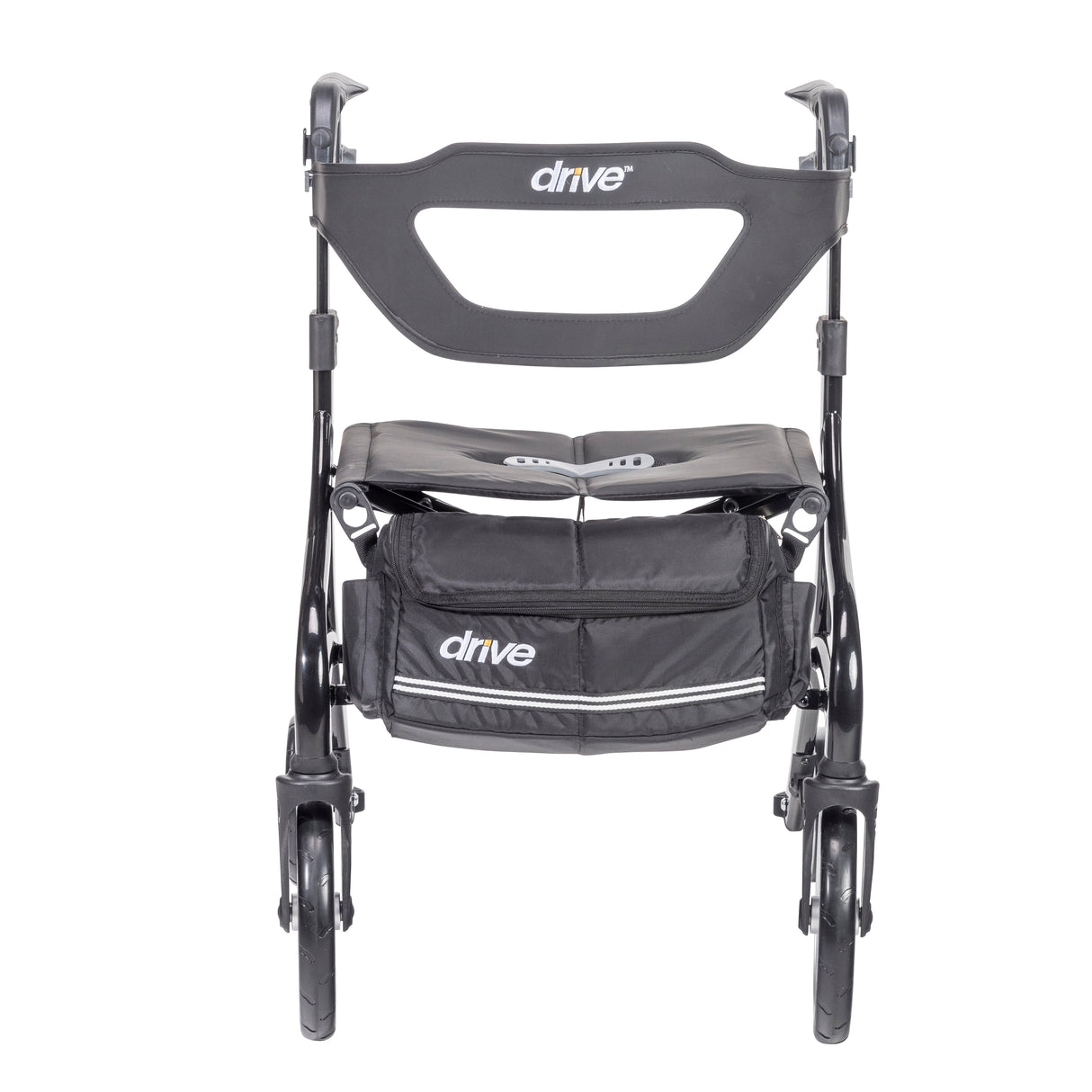 Andador con ruedas Nitro Sprint Rollator, color negro