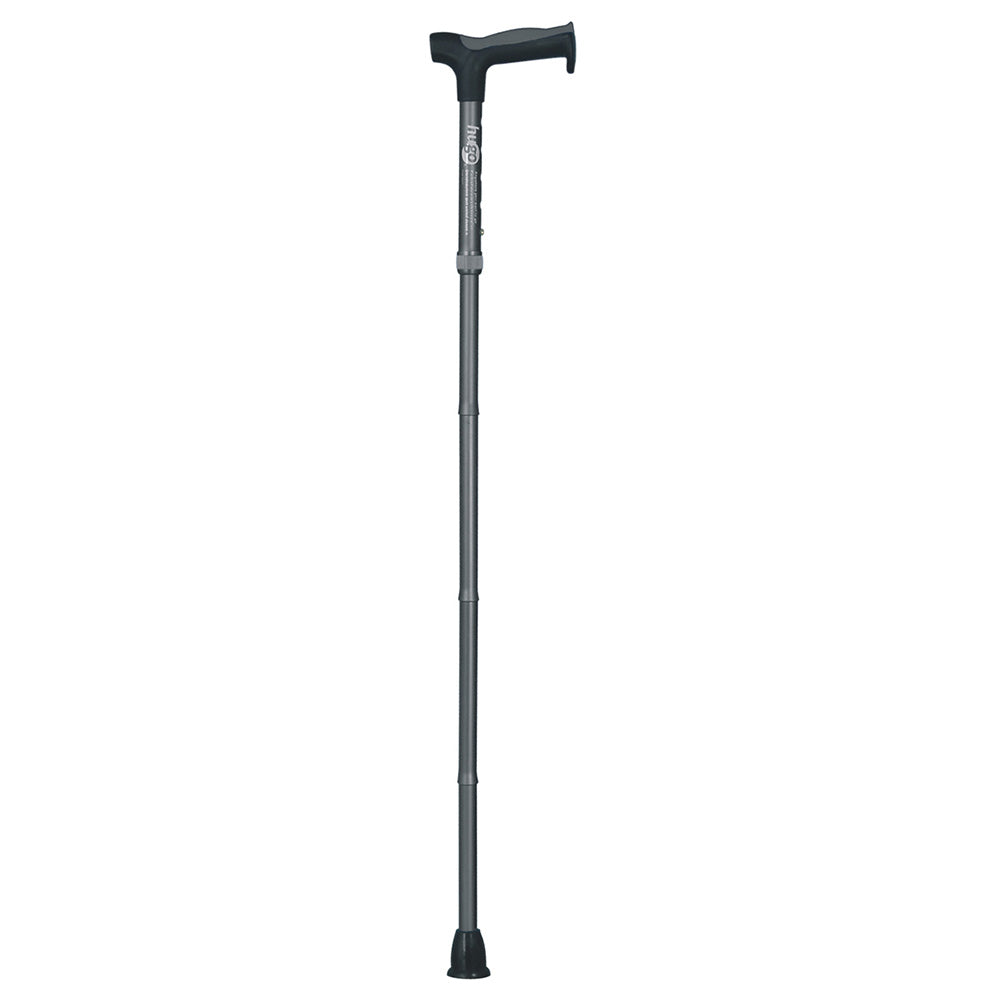 Adjustable Folding Cane with Reflective Strap