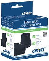 Small Base Quad Cane Tip, Pack of 4
