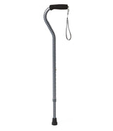 Aluminum Fashion Cane with Offset Handle (Pack of 6)