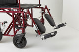 Fauteuil de transport bariatrique léger Medline Freedom Plus