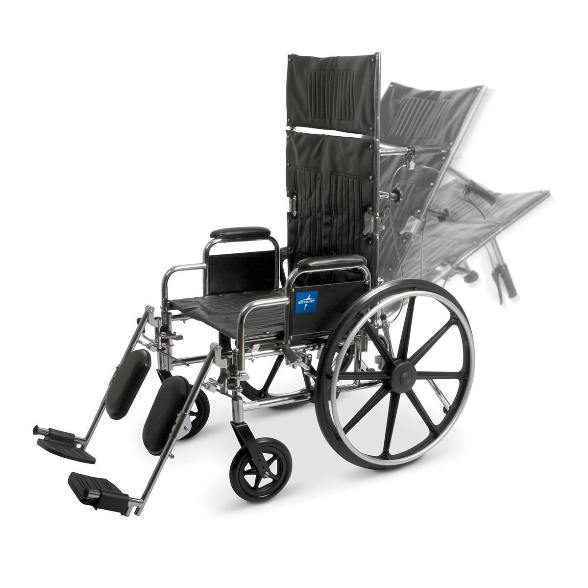 Fauteuil roulant inclinable Medline