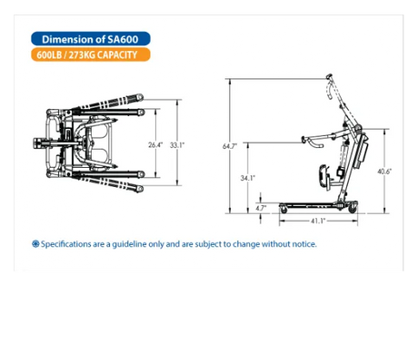 BestStand SA600 Standing Lift - Canada