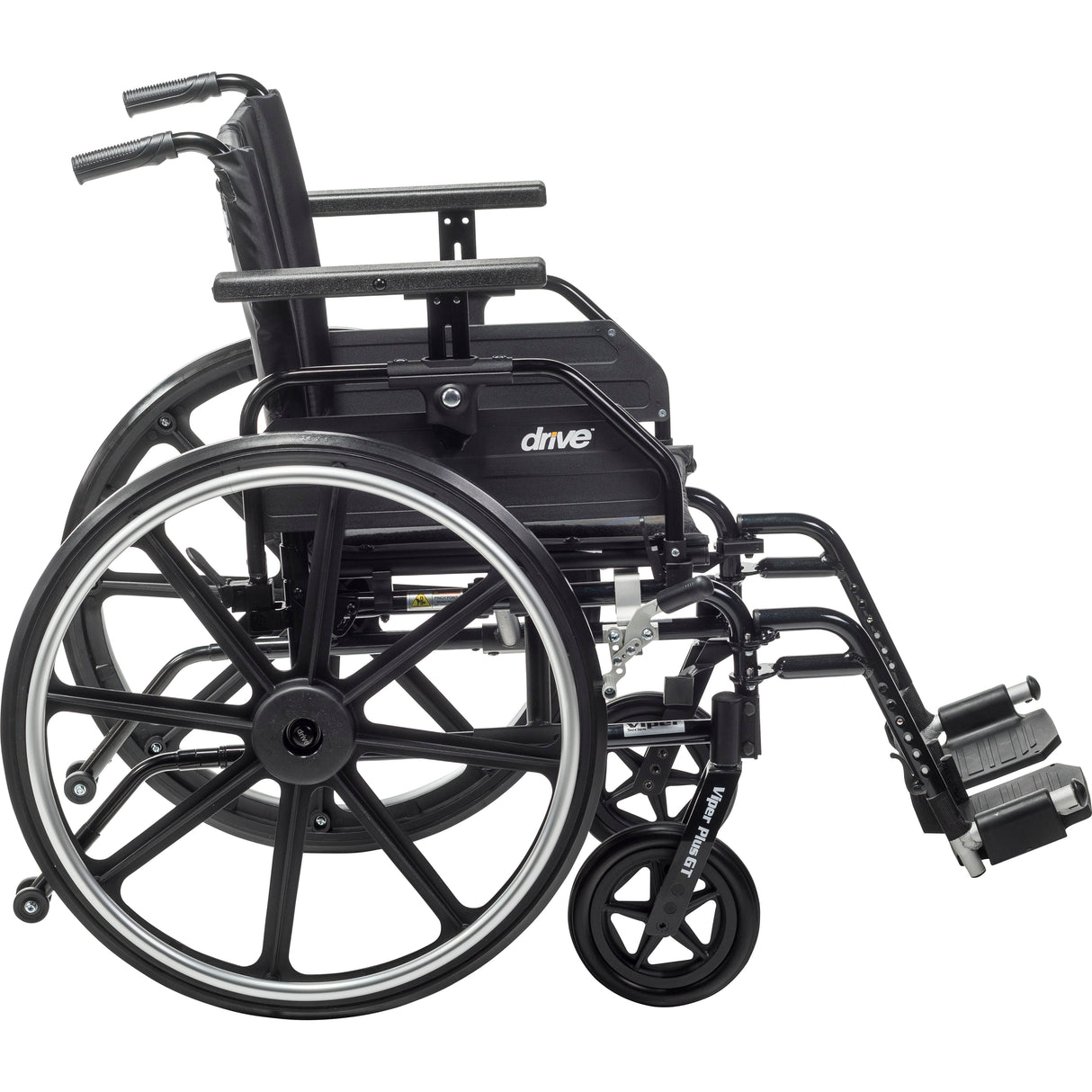 Viper Plus GT Wheelchair with Universal Armrests