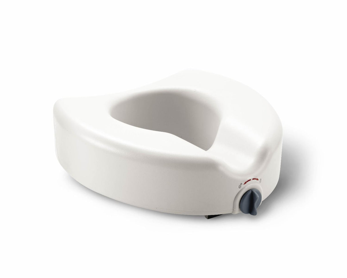 Medline Elevated Locking Toilet Seat Without Arms (Pack of 3)