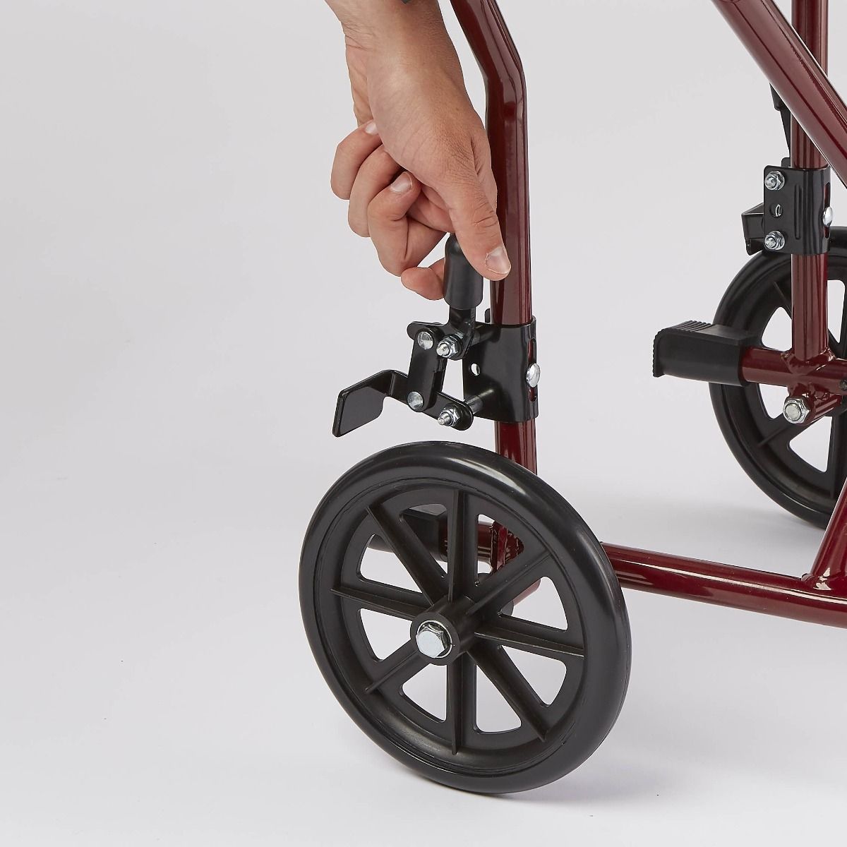 Medline Basic Aluminum Transport Chair