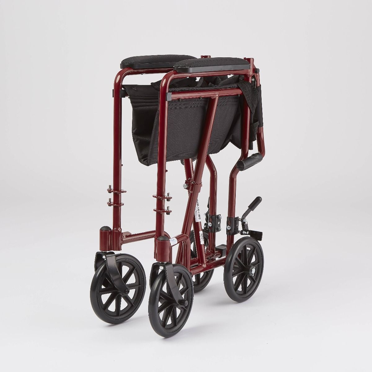 Silla de transporte básica de aluminio Medline