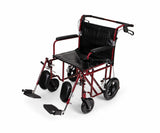 Fauteuil de transport bariatrique léger Medline Freedom Plus