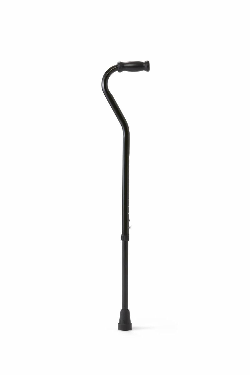 Medline Steel Offset Handle Bariatric Cane