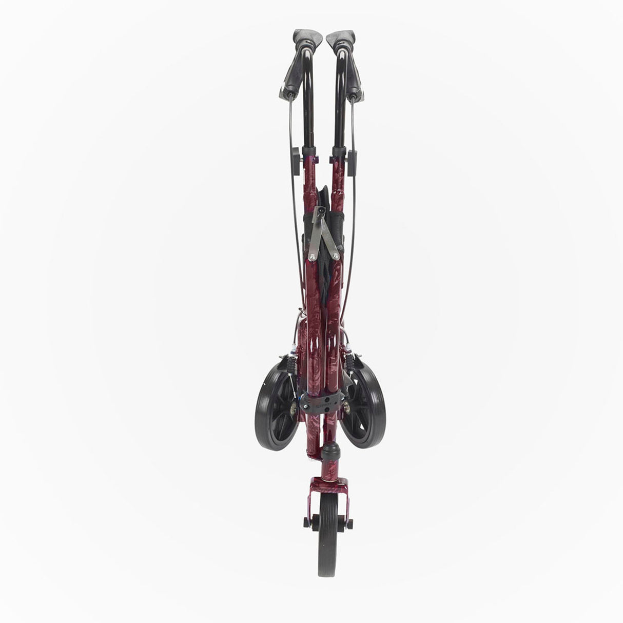 3 Wheel Rollator Rolling Walker with Basket Tray and Pouch