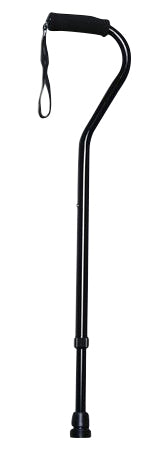 Adjustable Offset Handle Cane with Foam Grip