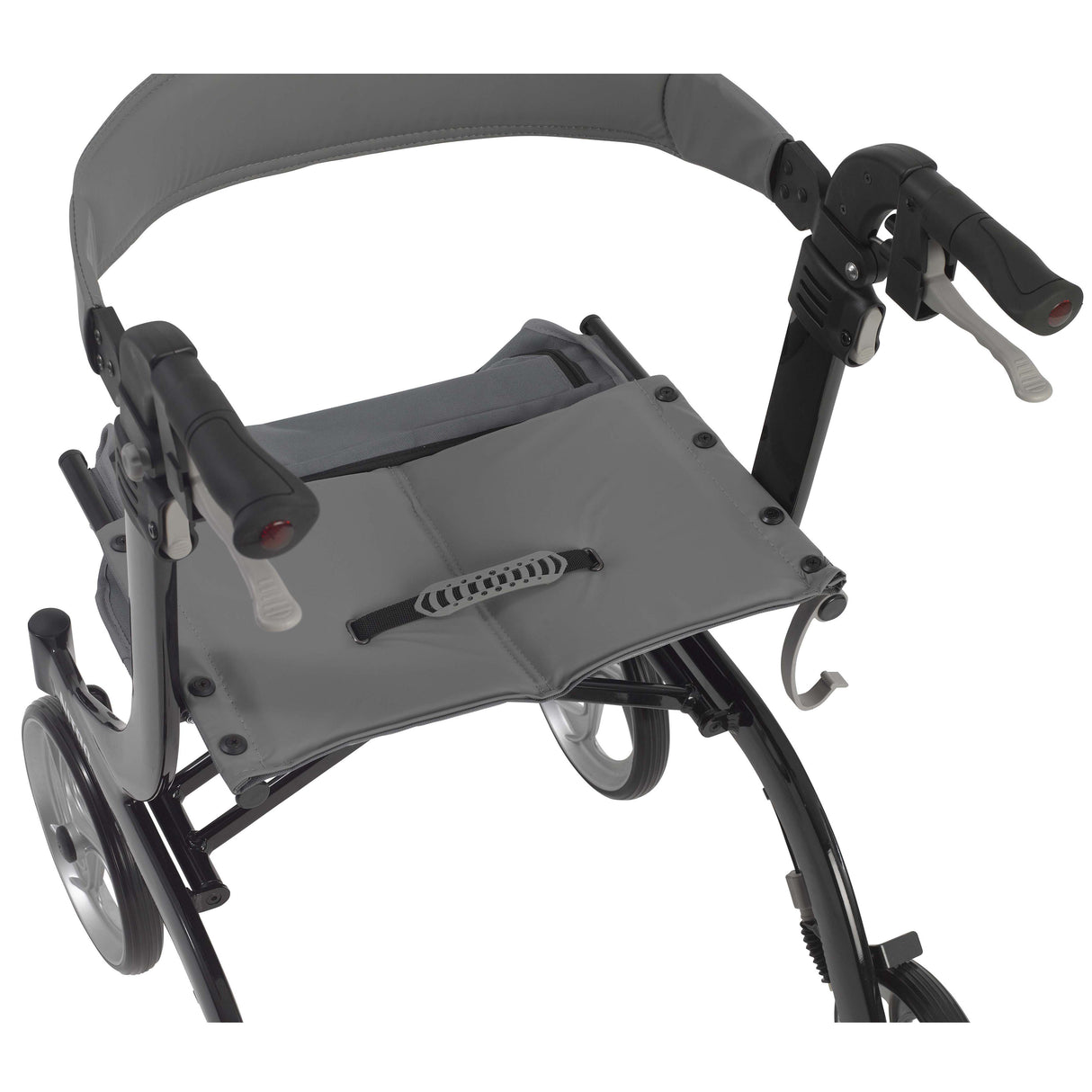 Nitro Euro Style Rollator Rolling Walker, Black