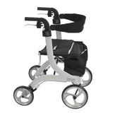 Nitro Euro Style Rollator Rolling Walker, White