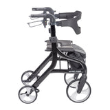 Andador con ruedas Nitro Sprint Rollator, color negro