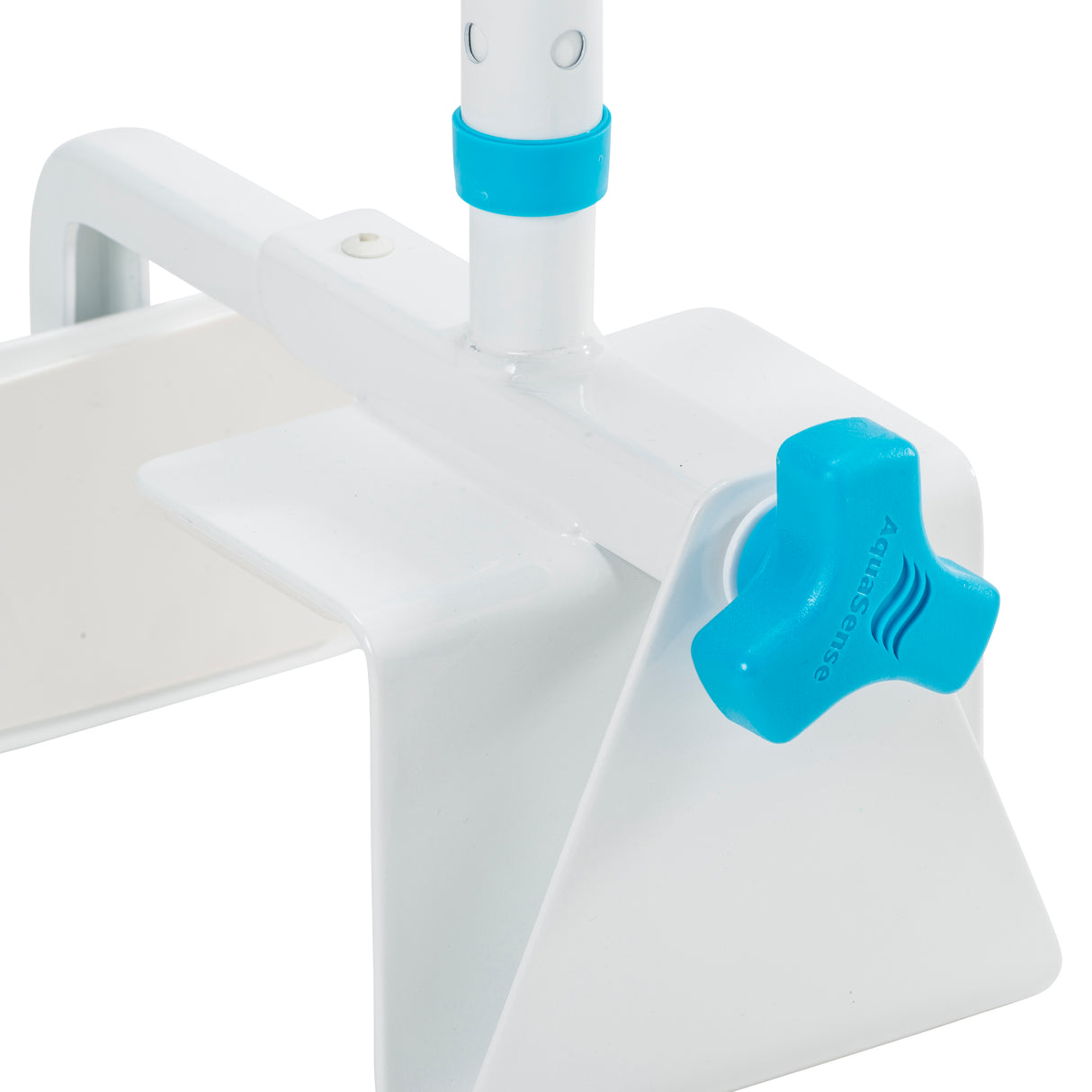 Multi-Adjust Bathtub Safety Rail with Steel Construction, White