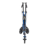 3 Wheel Rollator Rolling Walker with Basket Tray and Pouch