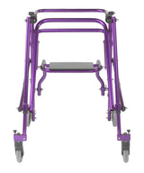 Nimbo 2G Lightweight Posterior Walker with Seat, Large, Wizard Purple